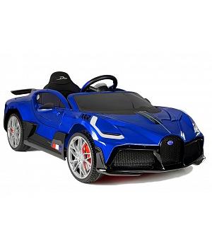 Coche Eléctrico Infantil Bugatti Divo 12V, Mando Rc, Azul pintado - AC-LE4434